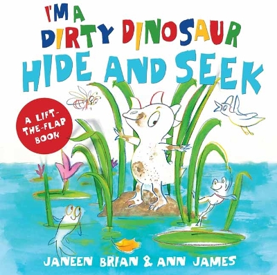 Book cover for I’m a Dirty Dinosaur Hide and Seek