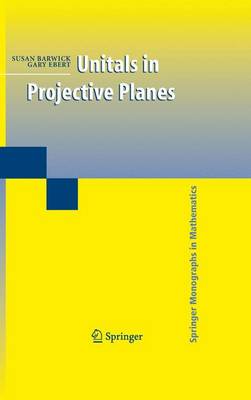 Book cover for Unitals in Projective Planes