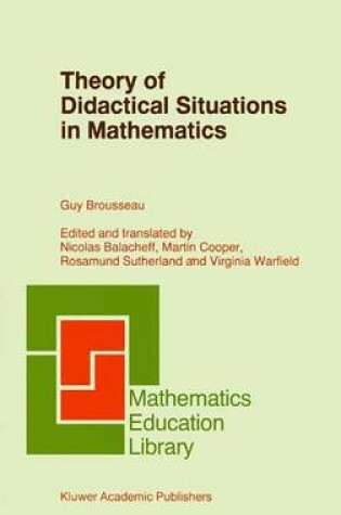 Cover of Theory of Didactical Situations in Mathematics