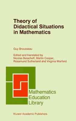 Book cover for Theory of Didactical Situations in Mathematics