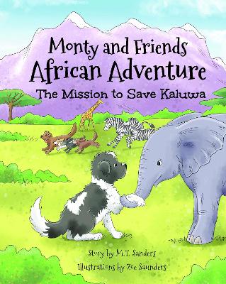 Book cover for Monty and Friends African Adventure