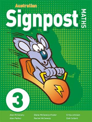 Book cover for Australian Signpost Maths 3 Student Book (AC 8.4)