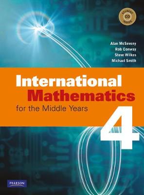 Book cover for International Mathematics for the Middle Years 4