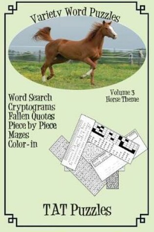 Cover of Variety Word Puzzles