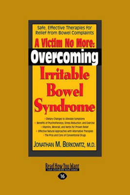 Book cover for A Victim No More: Overcoming Irritable Bowel Syndrome