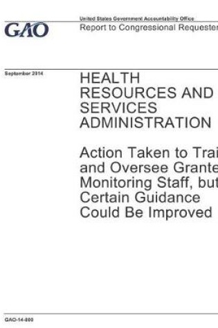 Cover of Health Resources and Services Administration