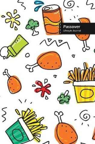 Cover of Passover Lifestyle Journal, Blank Write-in Notebook, Dotted Lines, Wide Ruled, Size (A5) 6 x 9 In (White)