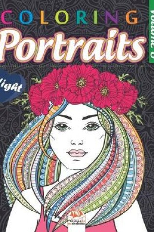 Cover of Coloring portraits 8 - night