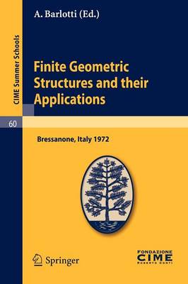 Book cover for Finite Geometric Structures and Their Applications