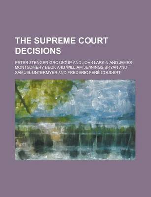 Book cover for The Supreme Court Decisions