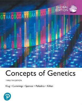 Book cover for Concepts of Genetics plus Pearson Modified MasteringGenetics with Pearson eText, Global Edition