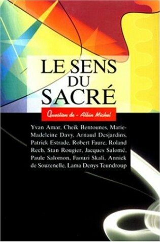 Cover of Sens Du Sacre (Le)