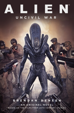 Book cover for Alien: Uncivil War