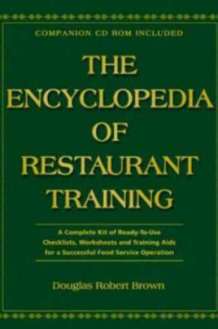 Cover of Encyclopedia of Restaurant Training