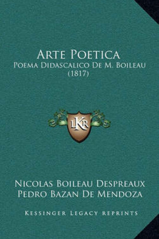 Cover of Arte Poetica