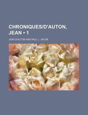 Book cover for Chroniquesd'auton, Jean (1)