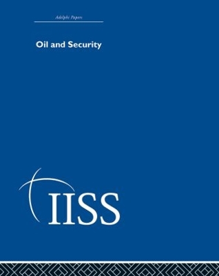 Cover of Oil and Security