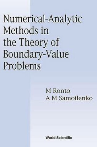 Cover of Numerical-Analytic Methods in the Theory of Boundary-Value Problems