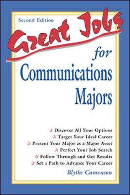 Cover of Great Jobs for Communications Majors