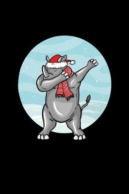 Book cover for Dabbing Christmas Rhino