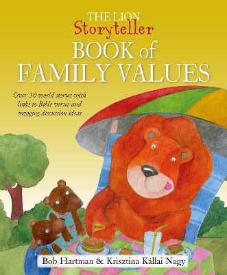 Book cover for The Lion Storyteller Book of Family Values