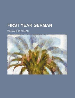 Book cover for First Year German