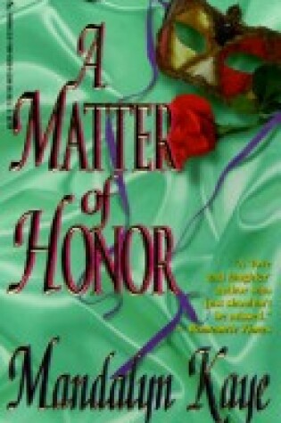 Cover of A Matter of Honor