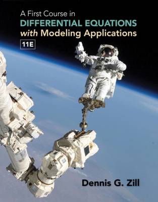 Book cover for A First Course in Differential Equations with Modeling Applications