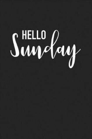 Cover of Hello Sunday