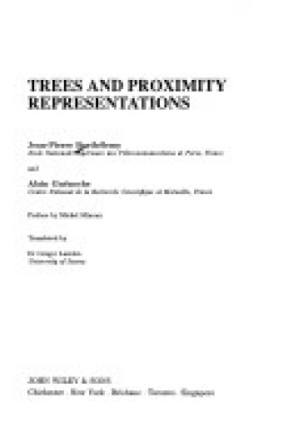 Cover of Trees and Proximity Representations