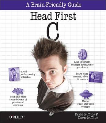 Book cover for Head First C