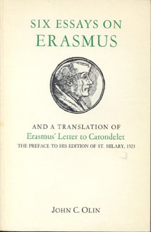 Book cover for Six Essays on Erasmus