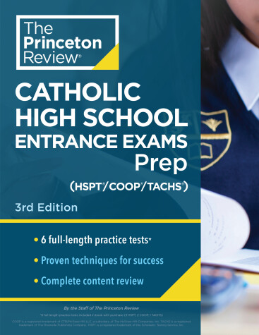 Cover of Princeton Review Catholic High School Entrance Exams (COOP/HSPT/TACHS) Prep