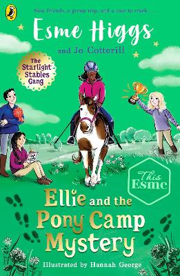 Book cover for Ellie and the Pony Camp Mystery
