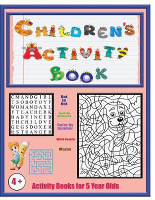 Cover of Activity Books for 5 Year Olds