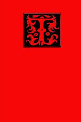 Book cover for Stylized Monogram T Red