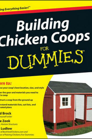 Cover of Building Chicken Coops For Dummies