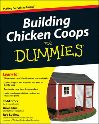 Book cover for Building Chicken Coops For Dummies