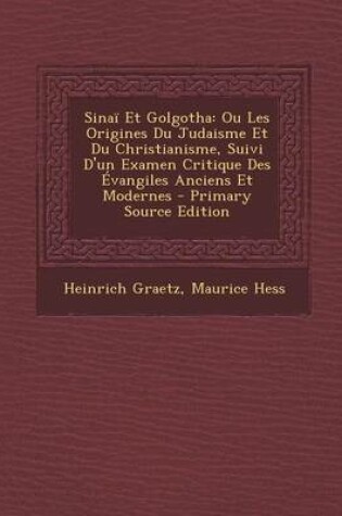 Cover of Sinai Et Golgotha