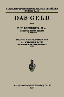 Book cover for Das Geld