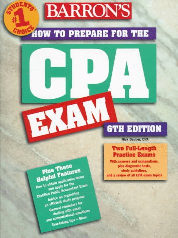 Book cover for Barron's How to Prepare for the Cpa Certified Public Accountant Examination