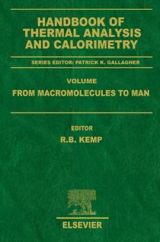 Cover of Handbook of Thermal Analysis and Calorimetry