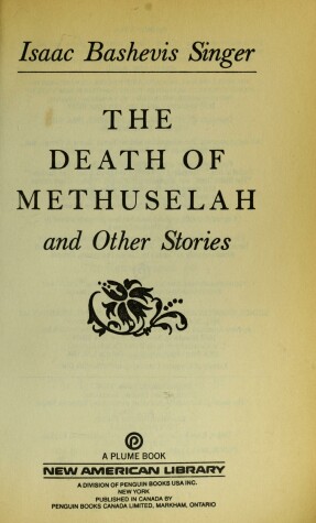 Cover of The Death of Metuselah and Other Stories