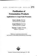 Cover of Purification of Fermentation Products