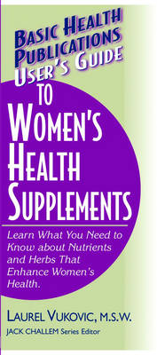 Book cover for User'S Guide to Woman's Health Supplements