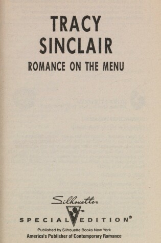 Cover of Romance On The Menu