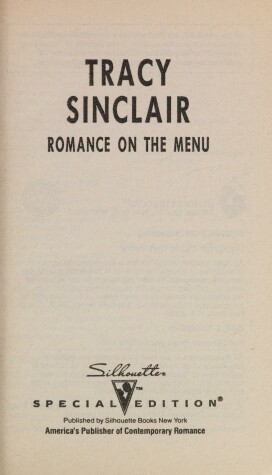 Book cover for Romance On The Menu