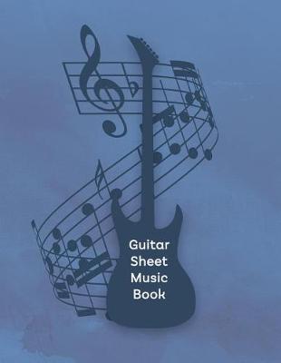 Book cover for Guitar Sheet Music Book