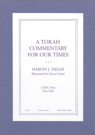 Cover of A Torah Commentary for Our Times Boxed Set