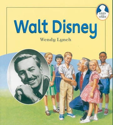 Book cover for Lives and Times Walt Disney Paperback